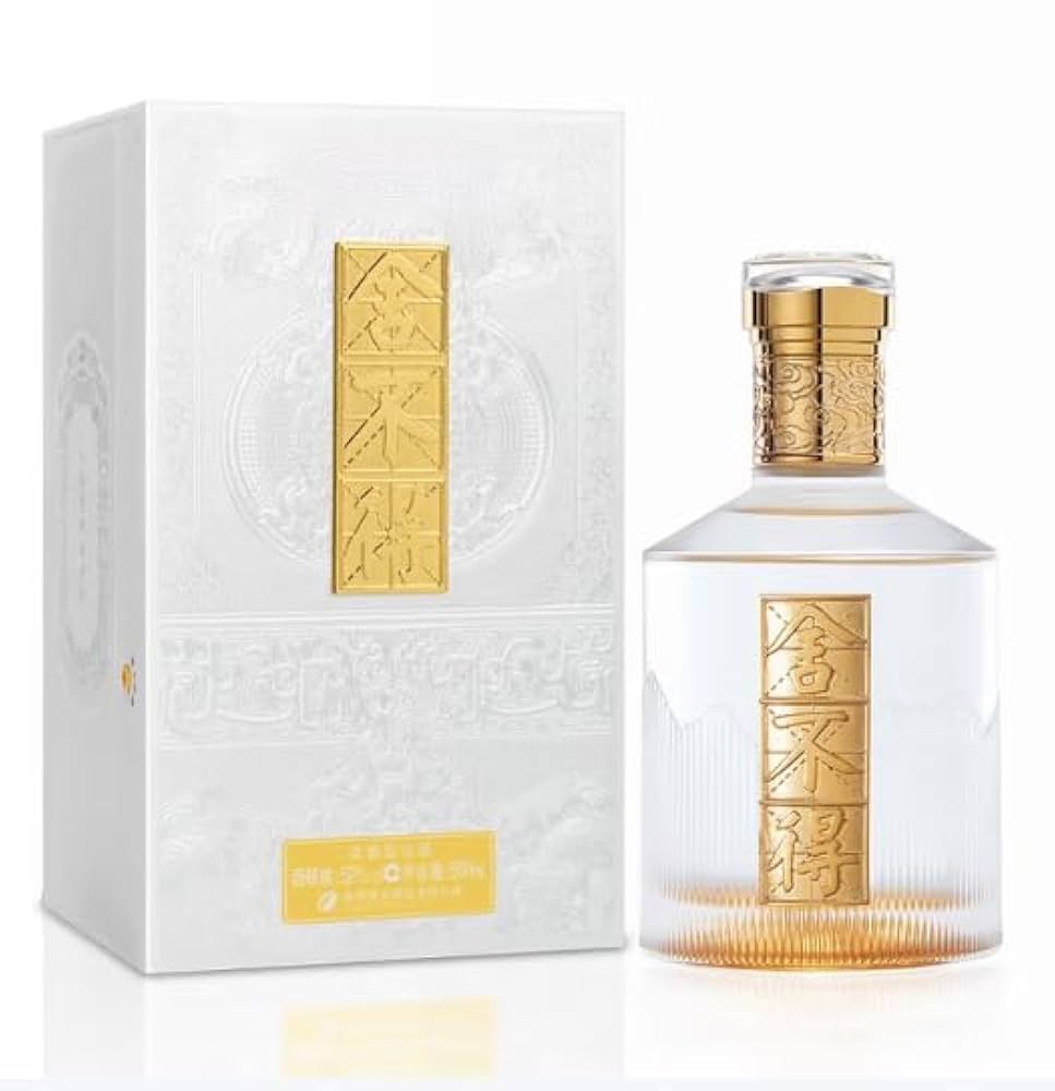 Amazon.co.jp: 舎不得 金蓋 アルコール52度 500ml 中国酒 白酒
